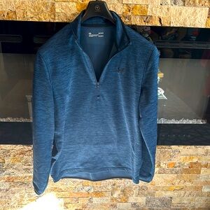 Under Armour Blue Quarter-Zip Pullover Men’s Large